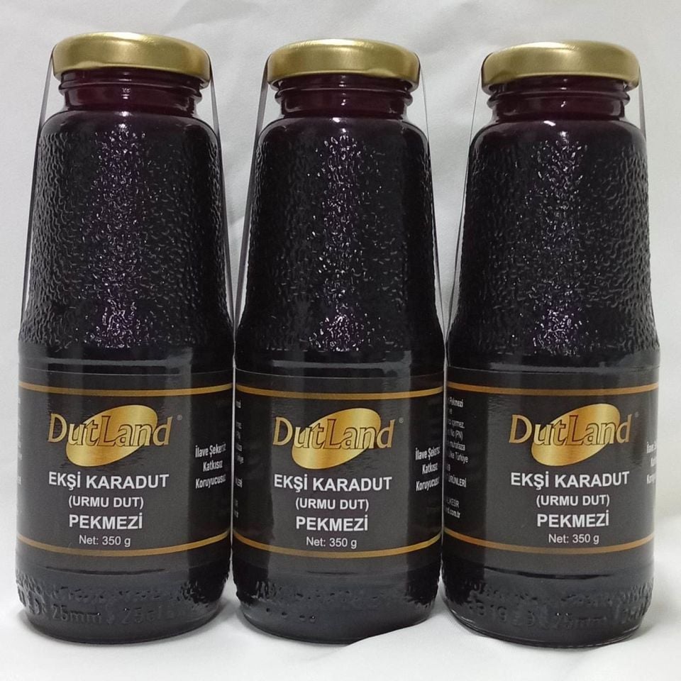 Ekşi Karadut(Urmu Dut) Pekmezi 3x350g
