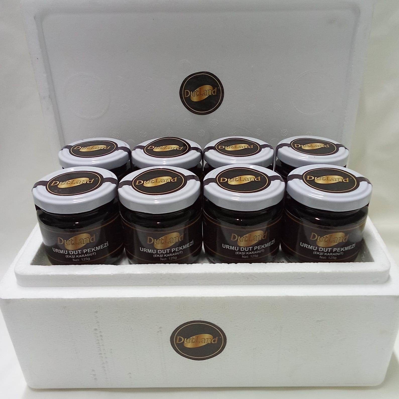 Ekşi Karadut(Urmu Dut) Pekmezi 8x125g