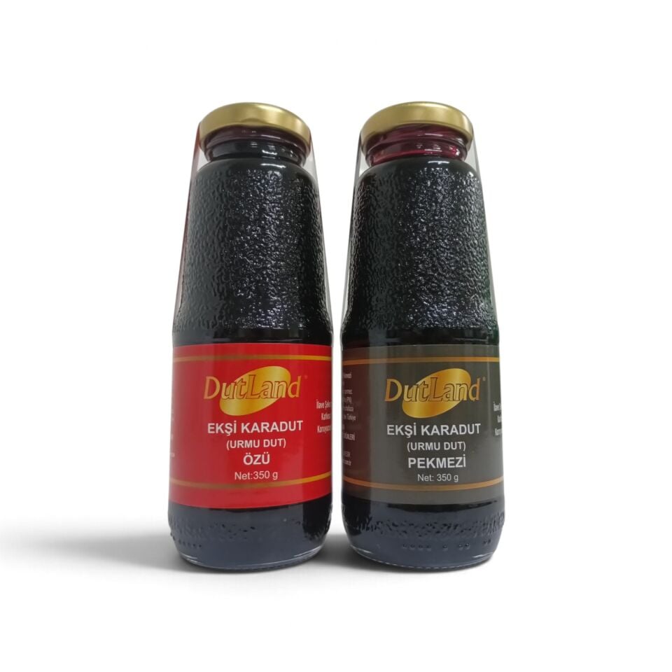 Ekşi Karadut(Urmu Dut) 350g ÖZ & 350g PEKMEZ